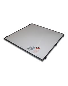 Plate f EM50/SMT50/P130 light trap w/hinge and lock