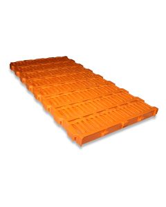 Plastic slat 800x400 orange/open for sows (type A)