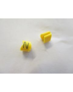 Cable noticeable clip 1-3 yellow/black N   diameter 2.5-5mm