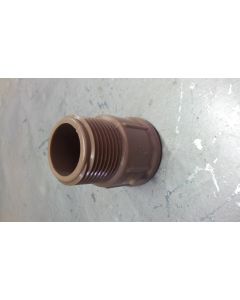 Adapter PVC Weldable Short W/ Thread 25mmx3/4" NBR 5648