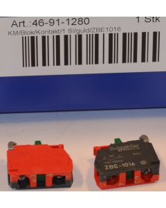 KM/Blok/Contact/1 End/yellow/ZBE1016