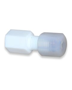 Hose union 6x4mm - 1/4"fm PTFE H2SO4 + NaOH