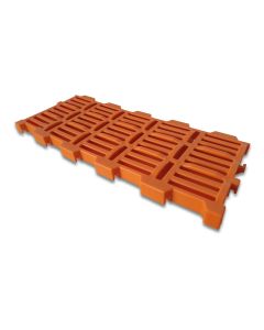 Plastic slat 500x200 open f/sows new locking (type A)