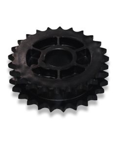 Chain wheel 3/8" 25t B20 double PA66 GF30 Elev EggSmart
