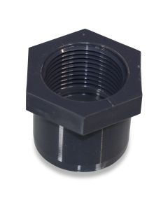 Reducing bush 32od x 3/4"fm short w/octogon PVC NP16