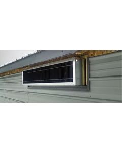 VENT BOX W/CURVED DOOR,F/FMI EURO,F/HE LIGHT TRAP 13" X 41"