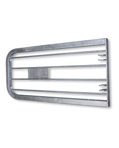 Up-and-over door half rear f/free-access stall ESF