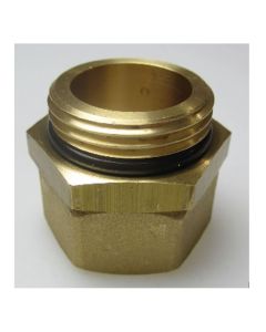 Nipple 1 x 1 union incl O-ring L 31.0mm