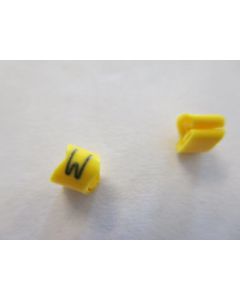 Cable noticeable clip 1-3 yellow/black W   diameter 2.5-5mm