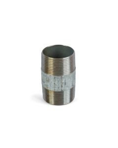 Barrel nippel galv 1 1/2"x70