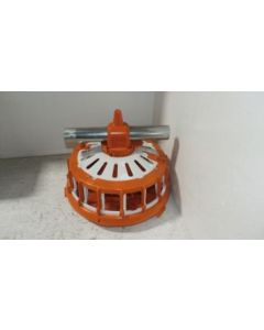 PAN ASSY SAMPLE,BREEDER,14"RPM,5 LATCH,W/SHUT-OFF, RIGID