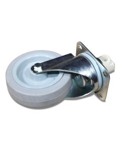 Caster wheel central lockable Dia 125 AMX