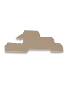 End plate AP 2.5/S BG f/DILS