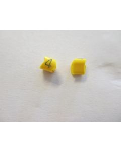 Cable noticeable clip 1-3 yellow/black 4   diameter 2.5-5mm