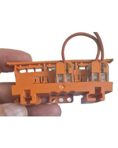 Mounting bracket Wago 221-500 for top hat rail AM6