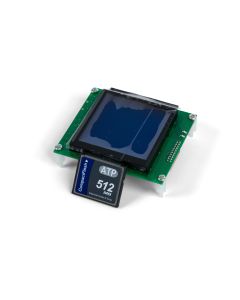 Display with plug and screensaver blue for MC135/235/236