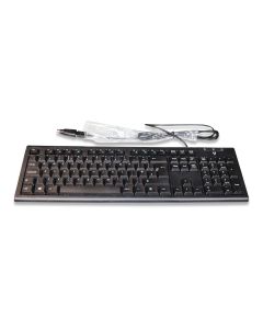 Keyboard PC USB/PS2 English 104 keys black