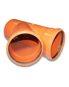 T-piece 45deg DN 200x200
