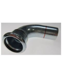 FZ Press elbow 28mm 90° bushing/nipple galv.