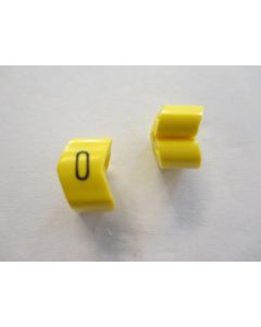 Cable noticeable clip 3-6 yellow/black 0   diameter 8-16mm
