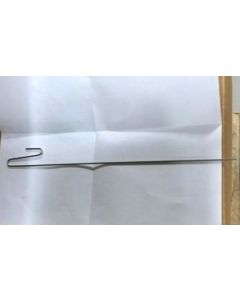 HANGER,CURTAIN PT-SERIES STAINLESS,W/TAIL