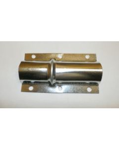 CLAMP,HALF,2"  (R=7/8" I.D.) X 5-7/8",W/RIB 2-5/16"FROM 1END