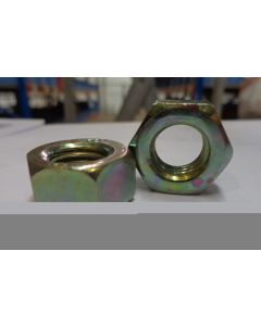 Hexagon nut M12 Class 8 yellow zinc