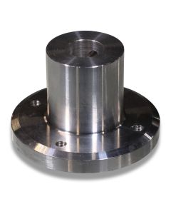 Motor flange for drive spin feeder