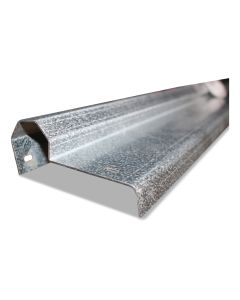 Sheet metal perch 1206 100mm Zn riveted integr.perch 40 Nova