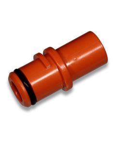 Transition piece orange press. reg. to hose 3/4"