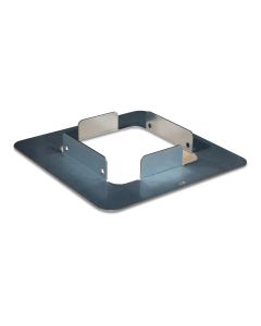 Supporting plate f/hopper plastic 140L orange