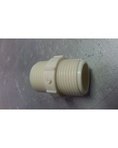 Nipple 3/4" PVC threaded