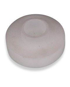 Plastic bearing for hopper