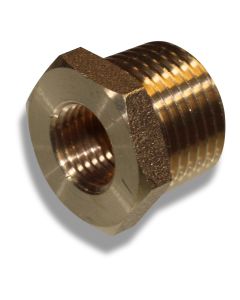 Reducing bush 1/2" x 1/4" no. 241 brs