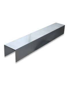Covering plate 1.5m galv K150