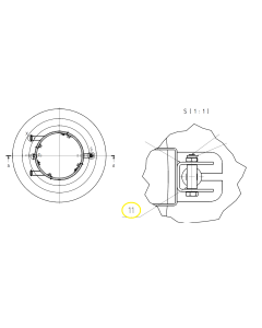 Suspension Fumus (V02) l=260 mm