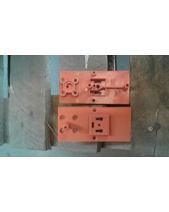 Cabinet bottom int. valve cont. white/orange IV-IV