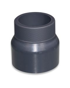 Adapter nipple 90fm x 3"m PVC