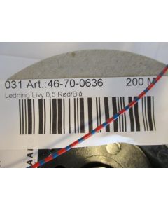 Cable Livy 0.5 Red/Blue