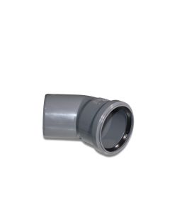 Bend plastic 75mm-45deg