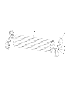 Discharge wheel cpl for curve conveyor 750