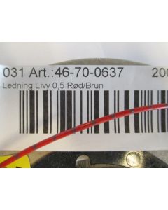 Cable Livy 0.5 Red/Brown