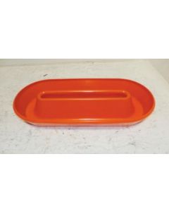 CHICK FEEDER PAN (RED)
