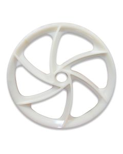 Corner wheel, plastic WITHOUT ball bearing, type 60 (FX01090