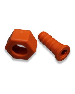 Hose nozzle 1/2" with swivel nut