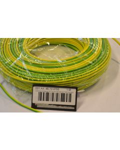 Cable H07Z-K HF 95 tinned 1G6.0 yellow/green R100