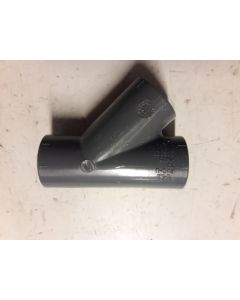 T-piece 20x20x20 PVC  45deg