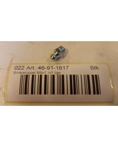 Lubricating nipple M8x1.0 H 1 straight