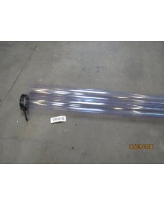 Down pipe cpl transparent telescopic 75/80mm PVC