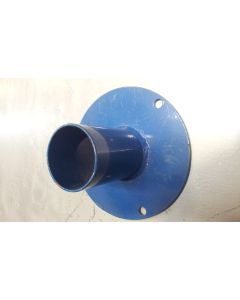 Set flange discharger blue